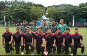 Kodam Iskandar Muda Gelar Turnamen Rugby Antar Satuan dalam Rangka HUT ke-68