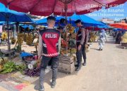 Polres Lhokseumawe Intensifkan Patroli di Pasar untuk Cegah Kriminalitas