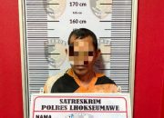 Polres Lhokseumawe Berhasil Tangkap Tersangka Penyiraman Air Keras Terhadap Dua Anak Tiri