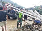 Pangdam IM Kerahkan Personel Bantu Penanganan Banjir Bandang di Aceh Tenggara