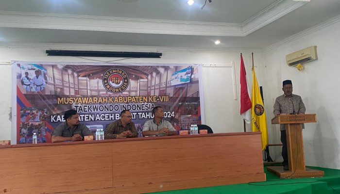 T. Muhammad Arfan Terpilih Secara Aklamasi Sebagai Ketua Pengcab TI Aceh Barat 2024-2028