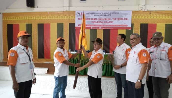Zulfadhli ST Terpilih Sebagai Ketua ORARI Aceh Barat 2024-2027