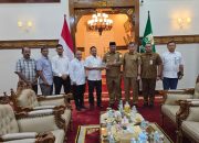 SPS Aceh Audiensi dengan Pj Gubernur Terkait HUT dan Rakernas