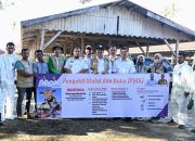 Antisipasi PMK, Pemkab Aceh Besar Semprot Desinfektan Ternak di Pasar Hewan Sibreh