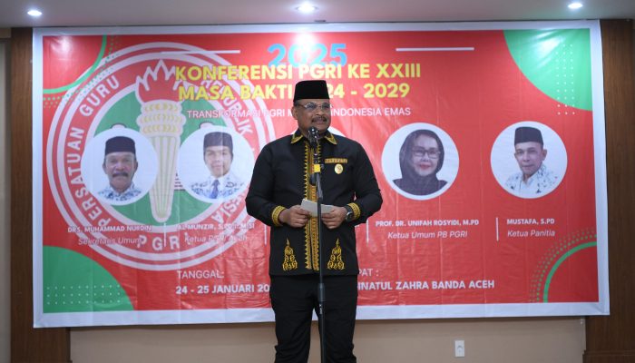 Pj Gubernur Safrizal: Pengabdian Guru Tak Bisa Diukur