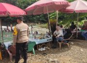 Polisi Patroli dan Beri Himbauan Kepada Pengunjung Tempat Wisata Brayeun