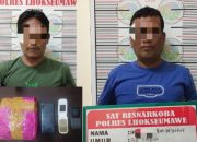 1.055 Gram Sabu Berhasil Disita, Dua Pelaku Ditangkap di Lhokseumawe