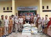 Kapolres Aceh Besar Serahkan Pupuk Dan Bibit Jagung, Wujud Nyata Sukseskan Program Ketahanan Pangan