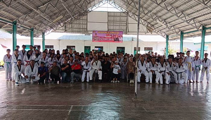 125 Atlet Taekwondo Aceh Barat Lulus Ujian Kenaikan Tingkat