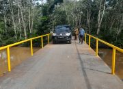 Jembatan Suak Pangkat-Cot Lada Selesai Diperbaiki, Arus Lalu Lintas Lancar