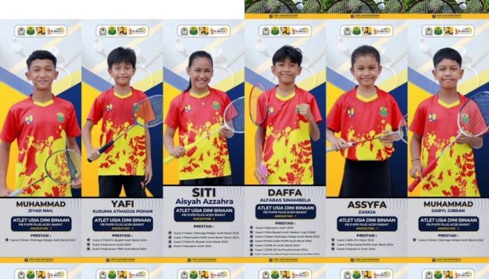PB PUPR Plus Aceh Barat Fokus Cetak Atlet Muda Berprestasi