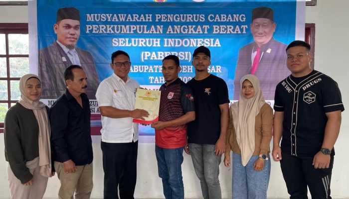 Muhsinir Marzuki Kembali Pimpin Pabersi Aceh Besar