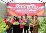 Polres Aceh Besar Launching Program Penguatan Pekarangan Pangan Lestari untuk Dukung Ketahanan Pangan Dan Makan Bergizi Gratis