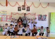 Sambut Ramadhan, BURGERLAH Bagikan Burger di SDN 2 Jeumpet Aceh Besar