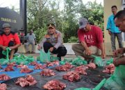 Menyambut Bulan Suci Ramadhan 1446 H, Kapolres Aceh Besar Bagikan Daging Meugang Kepada Personil, Purnawirawan Dan Anak Yatim