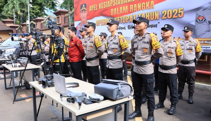 Divhumas Polri Gelar Apel Kesiapsiagaan dalam Rangka Operasi Ketupat 2025