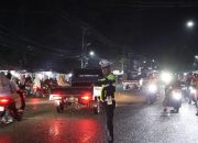 Kapolres Pidie Jaya Pimpin Apel dan Pengamanan Pawai Takbir Keliling Sambut Idul Fitri 1446 H