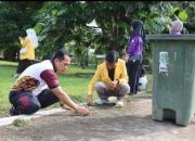 Polres Aceh Tamiang Bersihkan 13 Masjid dalam Bakti Sosial Ramadan