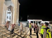 Pastikan Keamanan Dan Kenyamanan, Polres Aceh Besar Lakukan Patroli Dan Pengamanan Sholat Tarawih