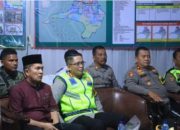 H-1 Idul Fitri 1446 H, Kapolres Aceh Utara Kembali Tinjau Pos Pelayanan dan Pantau Sitkamtibmas Malam Takbiran