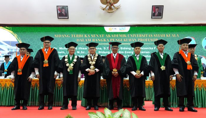 USK Kukuhkan Lima Guru Besar
