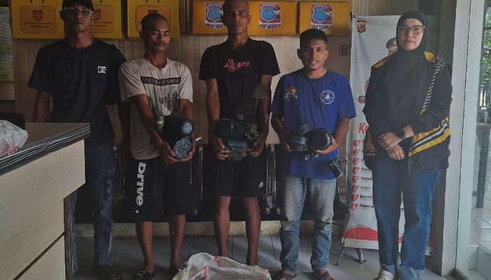 Warga Sergap Pencuri Pompa Air, Kini Pelaku Berlebaran di Sel Polsek Baitussalam
