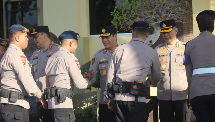 Kapolda Aceh Gelar Halalbihalal dengan Personel pada Hari Pertama Kerja Usai Lebaran
