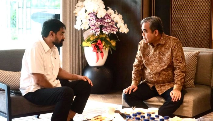 Gubernur Aceh Bertemu Ketua MPR RI Bahas Pembangunan Aceh