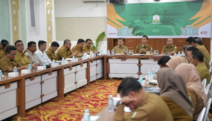 Plt Sekda Aceh Pimpin Rapat Persiapan MCSP KPK 2025