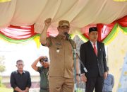 Satukan Kekuatan Bangun Aceh Besar, Syech Muharram Beri Instruksi Pada Apel Imum Mukim dan Keuchik Se-Aceh Besar