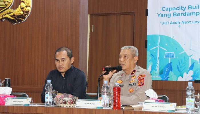 Brigjen Ari Wahyu Widodo Jadi Pemateri pada Raker PLN UID Aceh