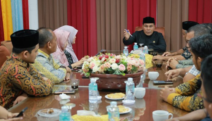 Bumikan Ekonomi Syariah di Aceh Besar, Syech Muharram Sangat Dukung Program Lembaga MES