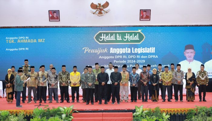 Forsiar Gelar Halal Bihalal, Peusijuek dan Pengukuhan Pengurus 2025-2030