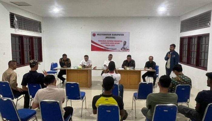 Sayed Ali Rafsanjani Terpilih Sebagai Ketua Hapkido Aceh Besar