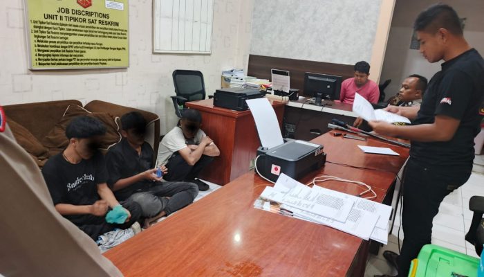 Di Duga Lakukan Tawuran, Tiga Remaja Diamankan di Polresta Banda Aceh