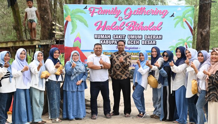 Wakili Bupati, Staf Ahli Hadiri Family Gathering dan Halal Bi Halal RSUD Aceh Besar