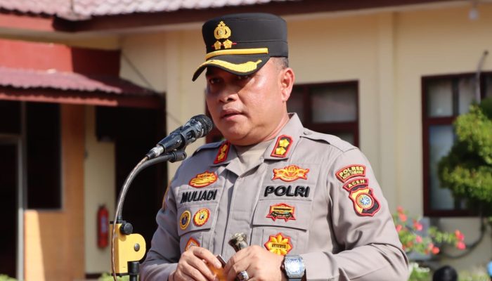 Kapolres Aceh Tamiang AKBP Muliadi Janji Sikat Habis Segala Bentuk Aksi Premanisme