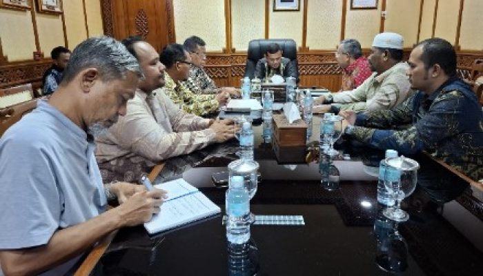 Wagub Fadhlullah Terima Silaturahmi Pengurus Masyarakat Ekonomi Syariah Aceh