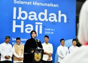 Lepas Jamaah Haji Asal Banda Aceh di Balai Kota, Ini Pesan Wali Kota Illiza