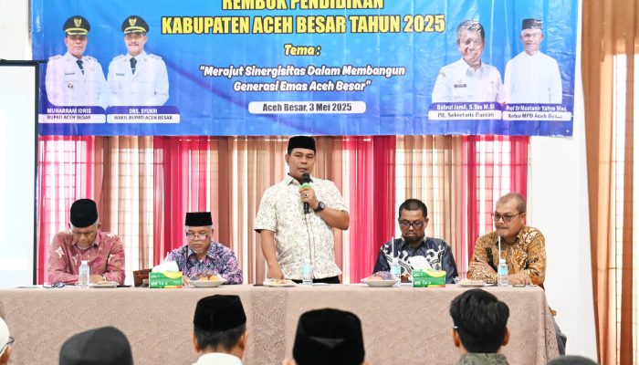 Pemkab Aceh Besar Gelar Rembuk Pendidikan Tahun 2025