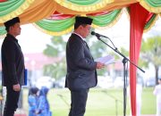 Bupati Aceh Besar Irup HUT ke-41 Kota Jantho Ke – 41 dan Hardiknas Tahun 2025