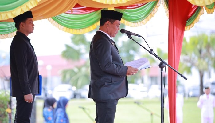 Bupati Aceh Besar Irup HUT ke-41 Kota Jantho Ke – 41 dan Hardiknas Tahun 2025