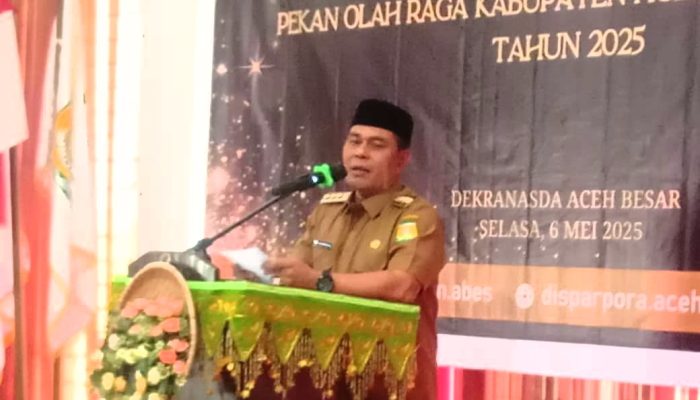 Bupati Aceh Besar H. Muharram Idris : Kegiatan Olahraga Harus bersyari’at dan Hindari KKN