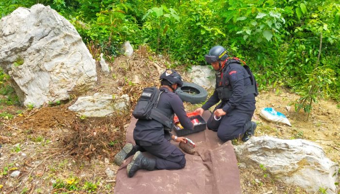 Bom Ditemukan di Kebun Warga Gampong Lampaya