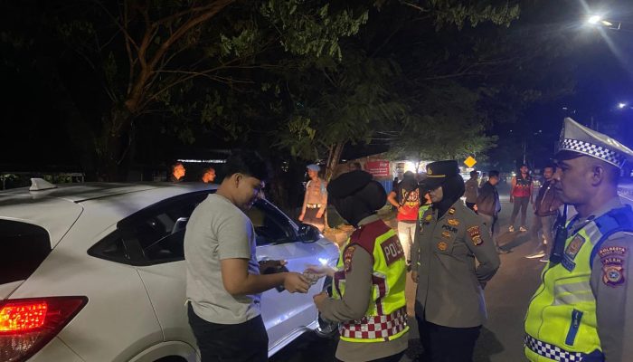 Polisi Amankan Sepeda Motor Hingga Rokok Ilegal Saat Razia