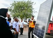 Pemko Banda Aceh Pasang 27 Lampu Tenaga Surya di Kawasan Wisata Ulee Lheue