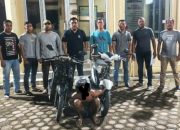 Tim Lebah Polsek Darussalam Tangkap Residivis Curanmor, Dua Motor Diamankan