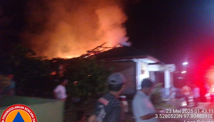 Kebakaran di Aceh Tenggara, Satu orang Meninggal Dunia