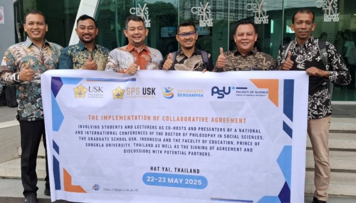 DPIPS USK Perluas Kiprah Global, Tampil sebagai Co-Host Konferensi Internasional di Thailand