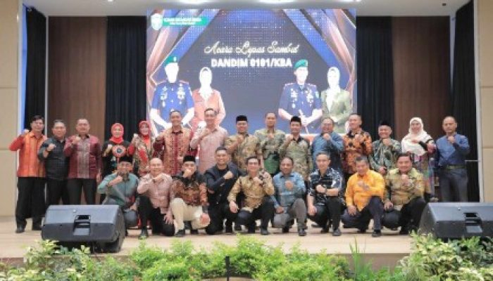 Pisah Sambut Dandim 0101/KBA, Illiza Harapkan Kolaborasi Terus Berlanjut